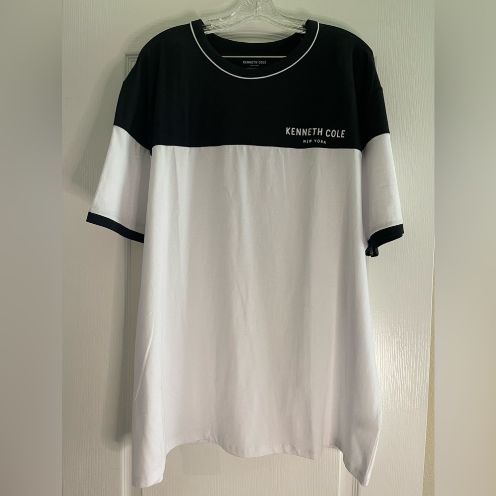NWOT Kenneth Cole New York Mens Size 2X Casual Short Sleeve Shirt